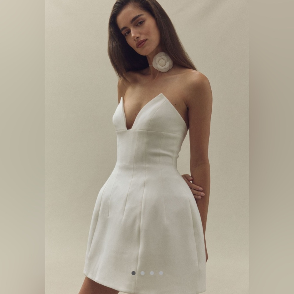 Bardot Mirian Strapless Hourglass Mini Dress